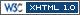 Valide XHTML 1.0 Strict
